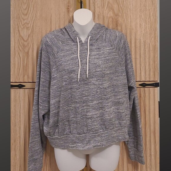 Mossimo Supply Co. Gray Lightweight Hoodie Sweatshirt | Size Large - Picture 2 of 11